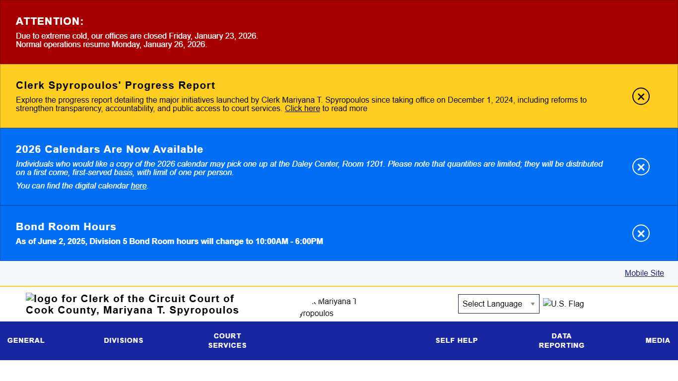 Criminal Division Clerk of the Circuit Court of Cook County